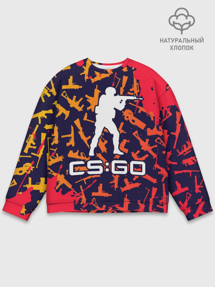 Мужской свитшот базовый / CS GO | КС ГО