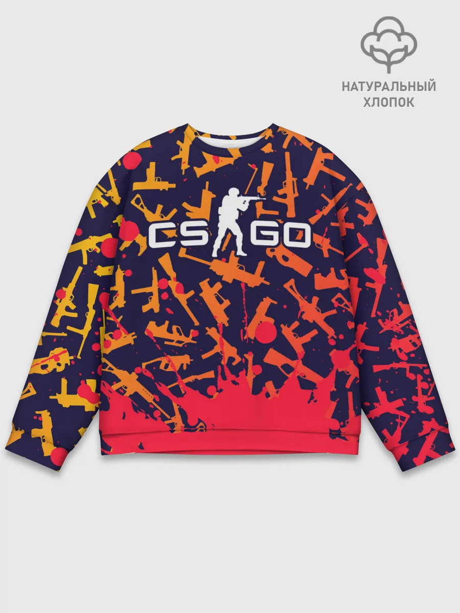 Мужской свитшот базовый / CS GO | КС ГО