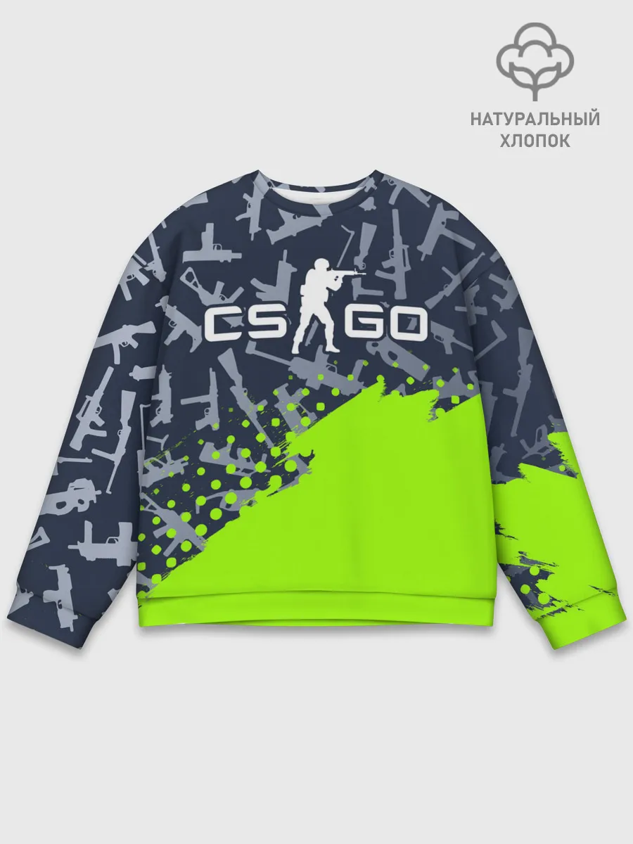 Мужской свитшот базовый / CS GO | КС ГО