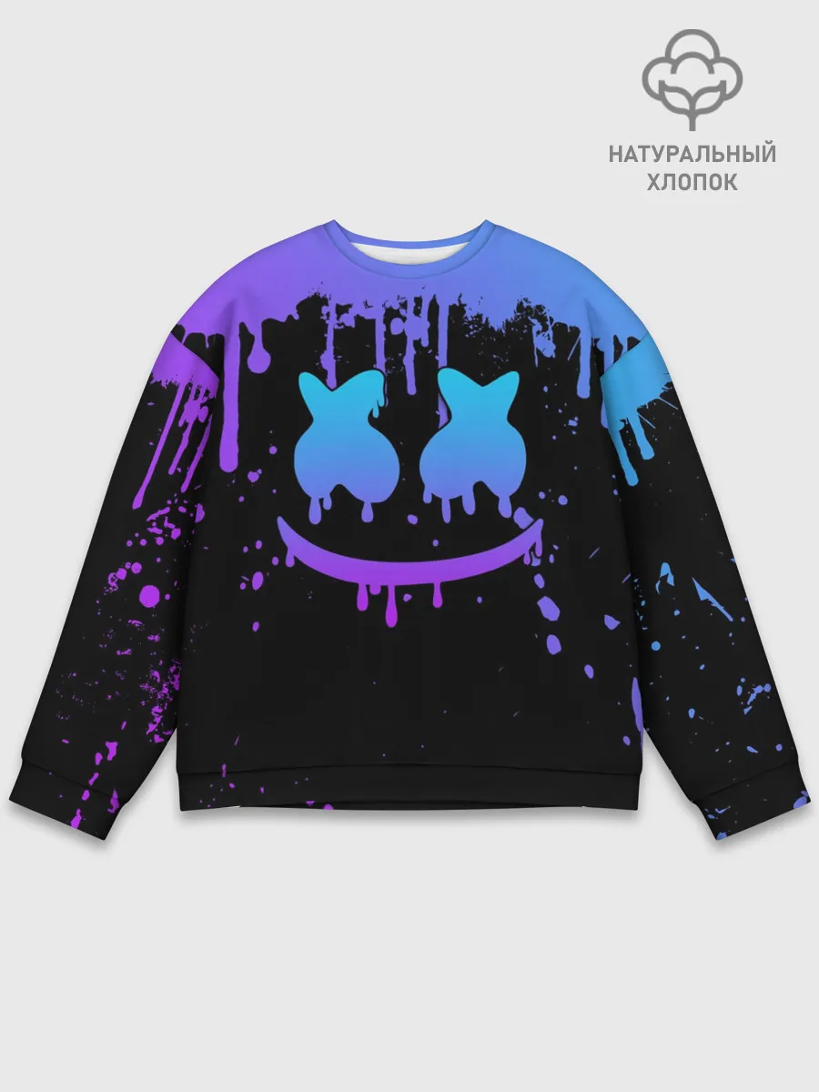 Мужской свитшот базовый / MARSHMELLO