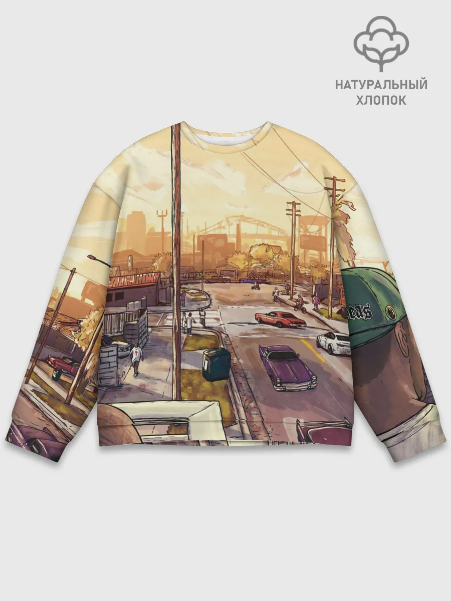 Мужской свитшот базовый / GTA San Andreas