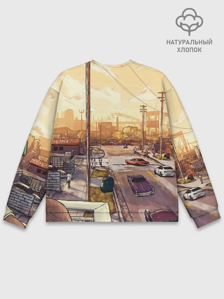 Мужской свитшот базовый / GTA San Andreas