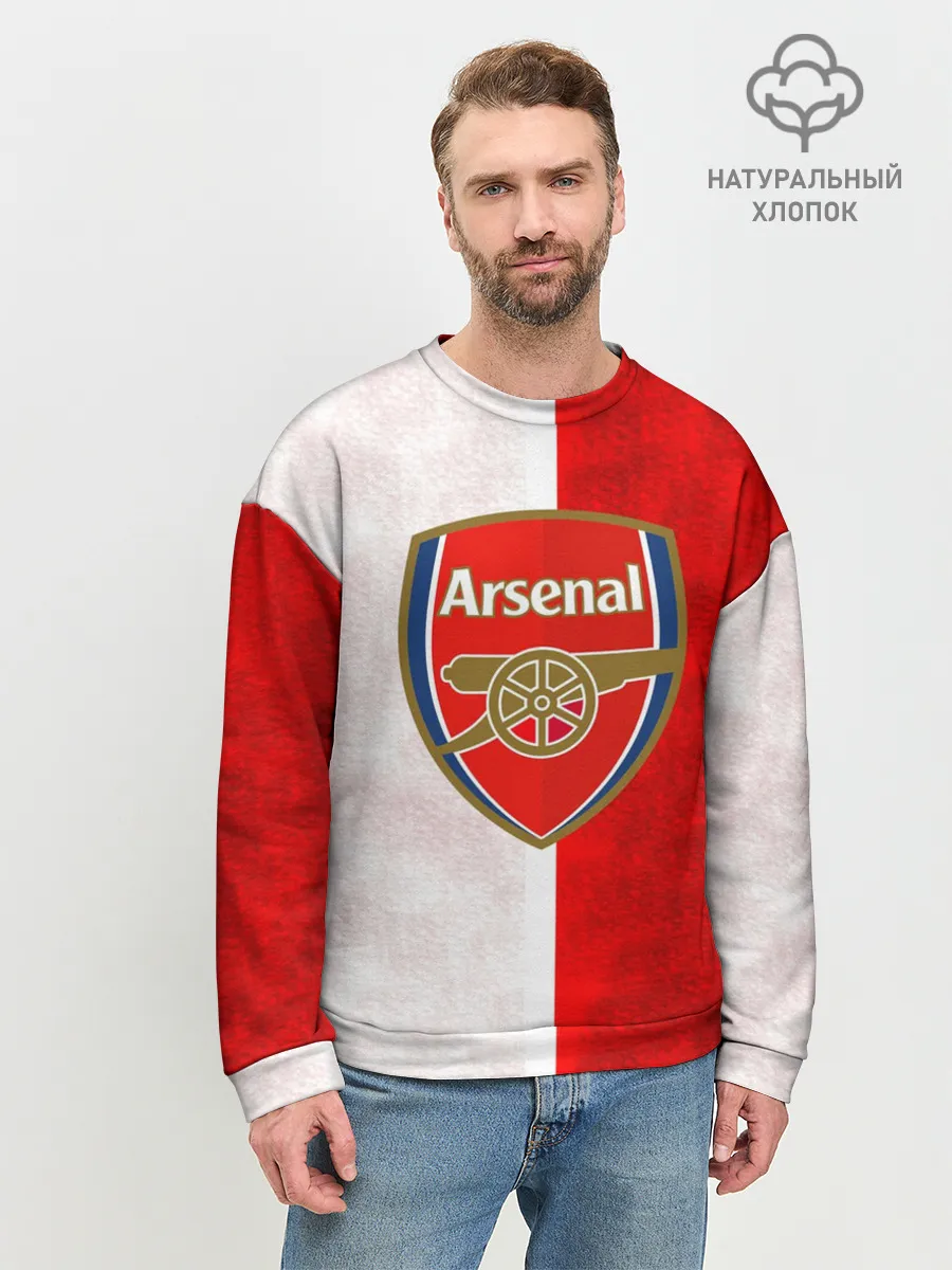 Мужской свитшот базовый / FC Arsenal 3D