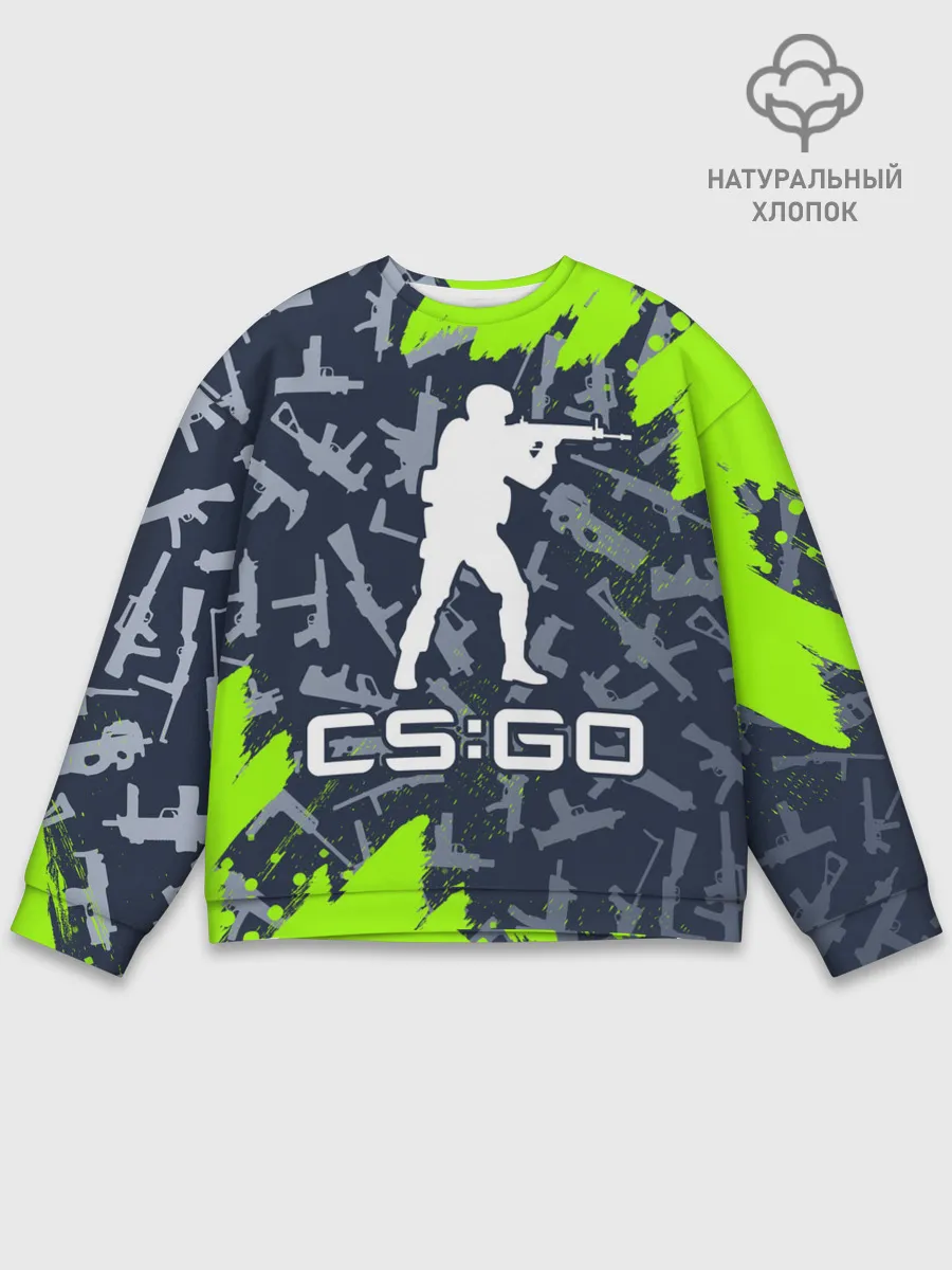 Мужской свитшот базовый / CS GO | КС ГО