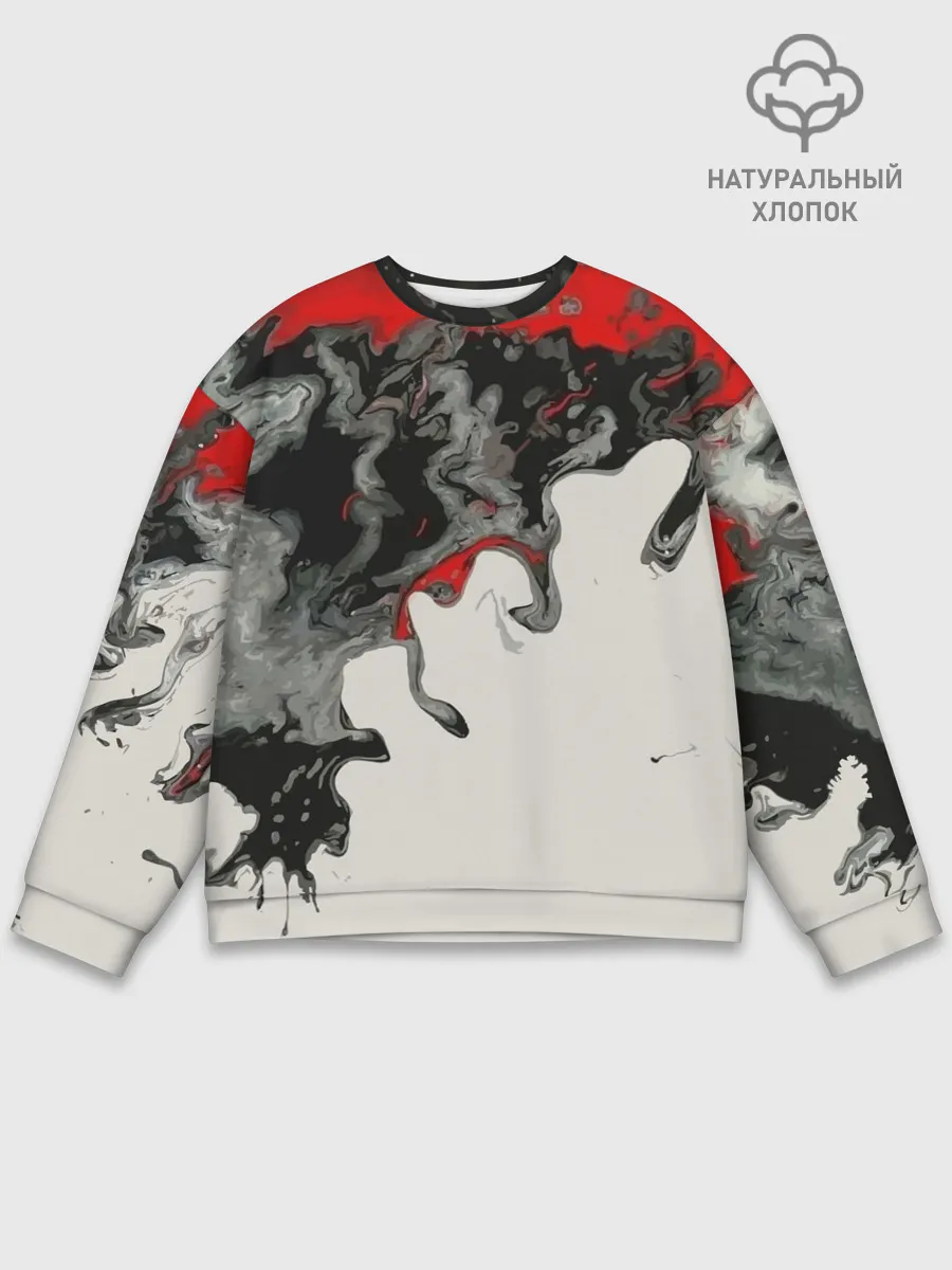 Мужской свитшот базовый / Abstraction