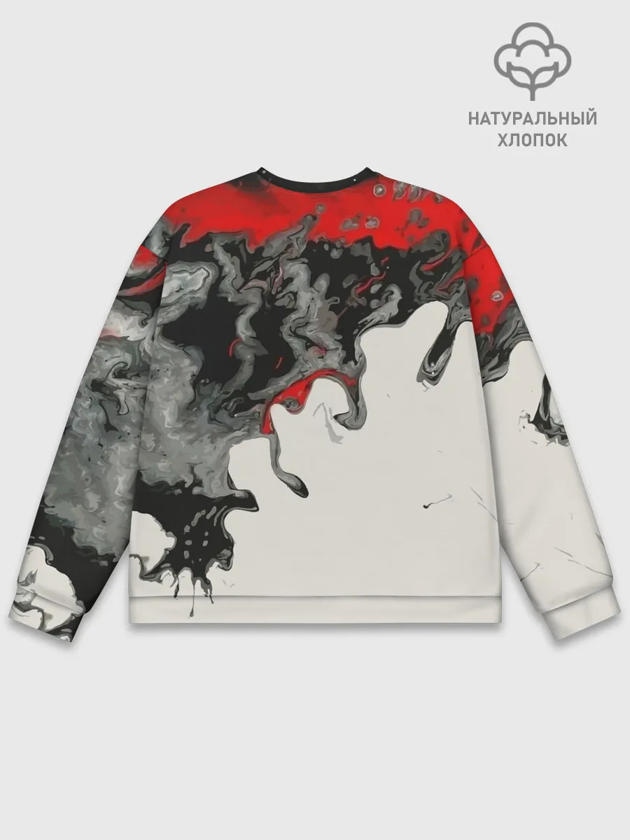 Мужской свитшот базовый / Abstraction