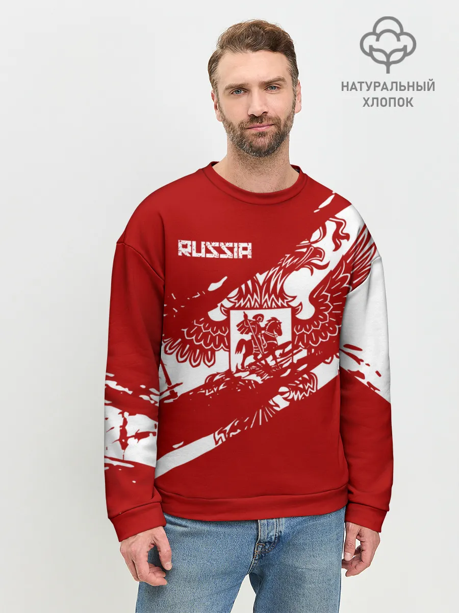 Мужской свитшот базовый / Russia