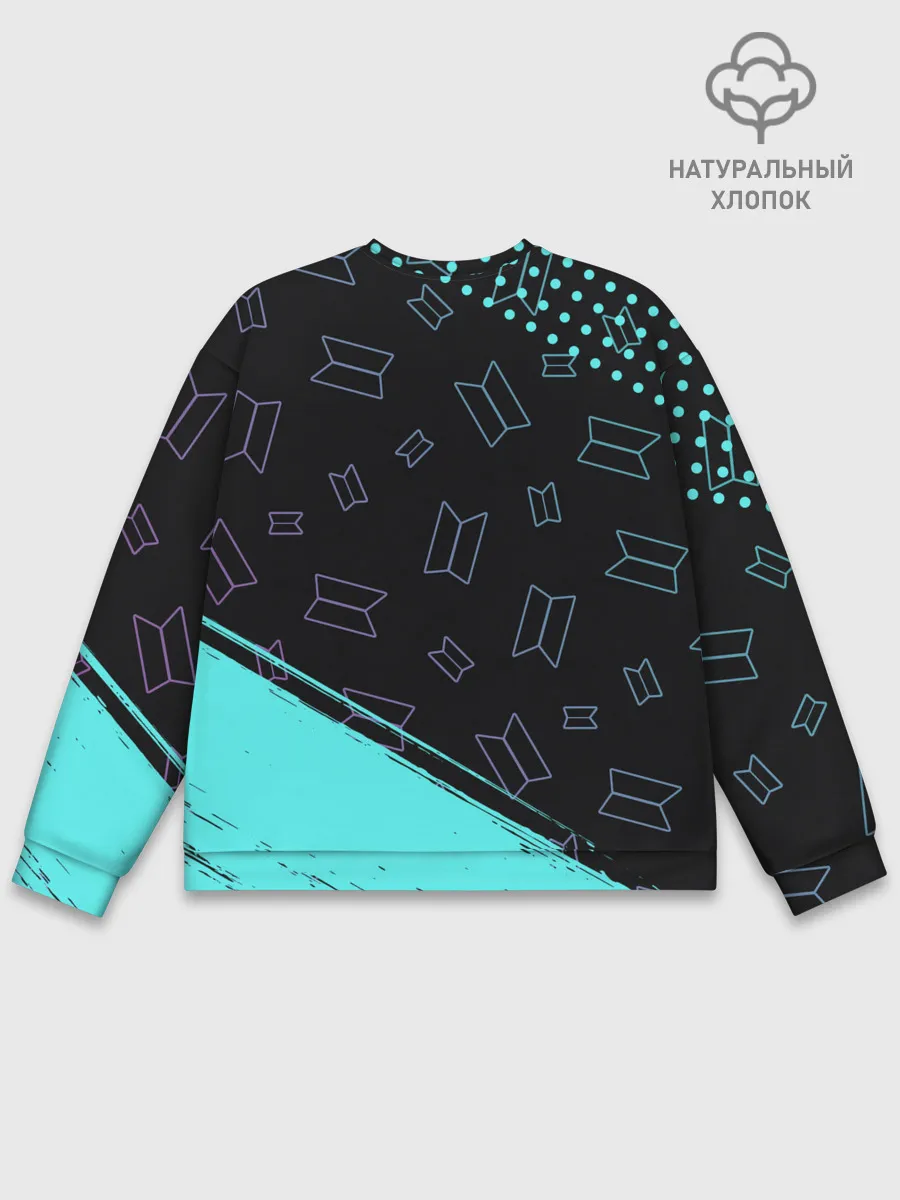 Мужской свитшот базовый / BTS / БТС