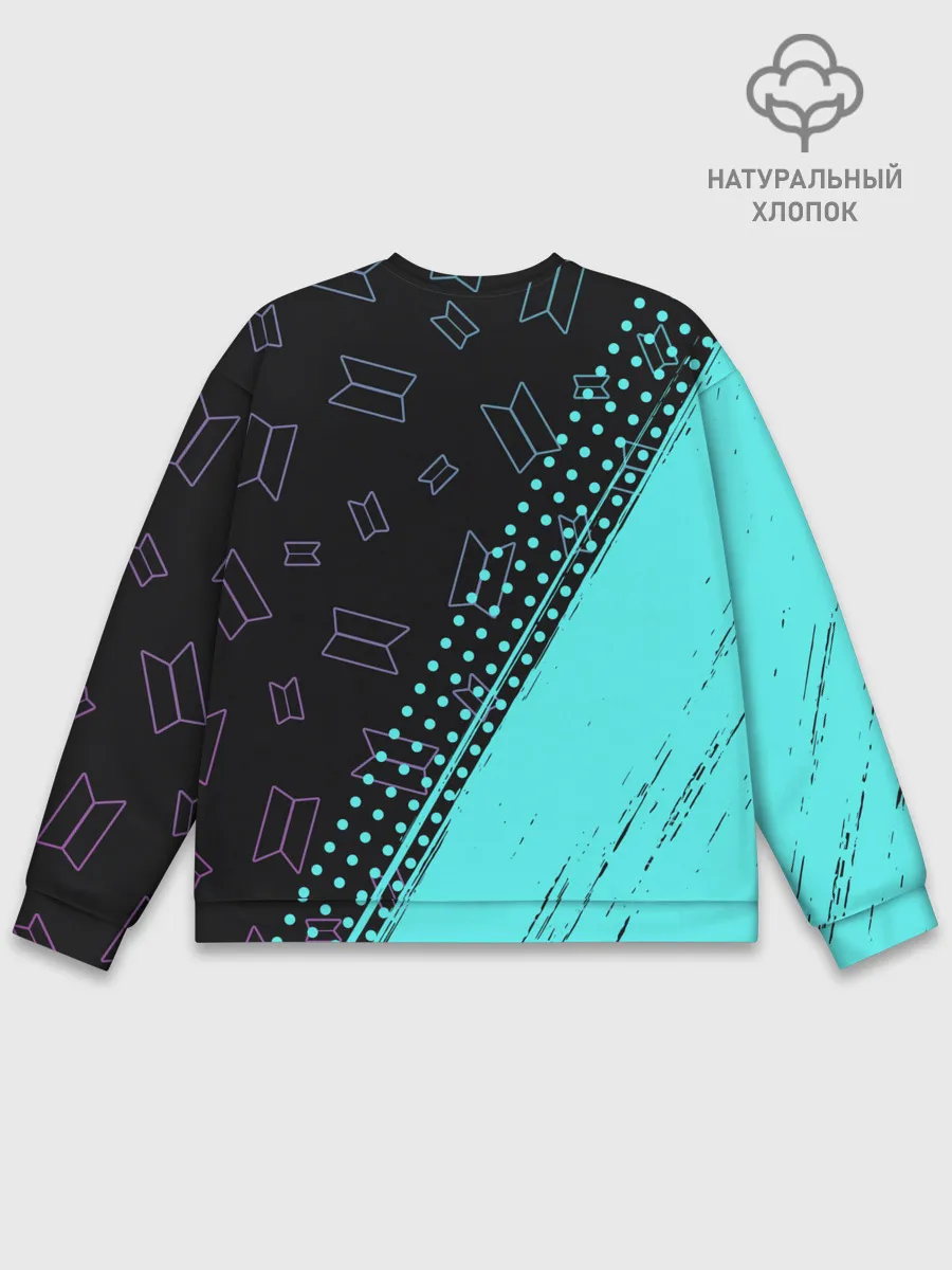 Мужской свитшот базовый / BTS / БТС