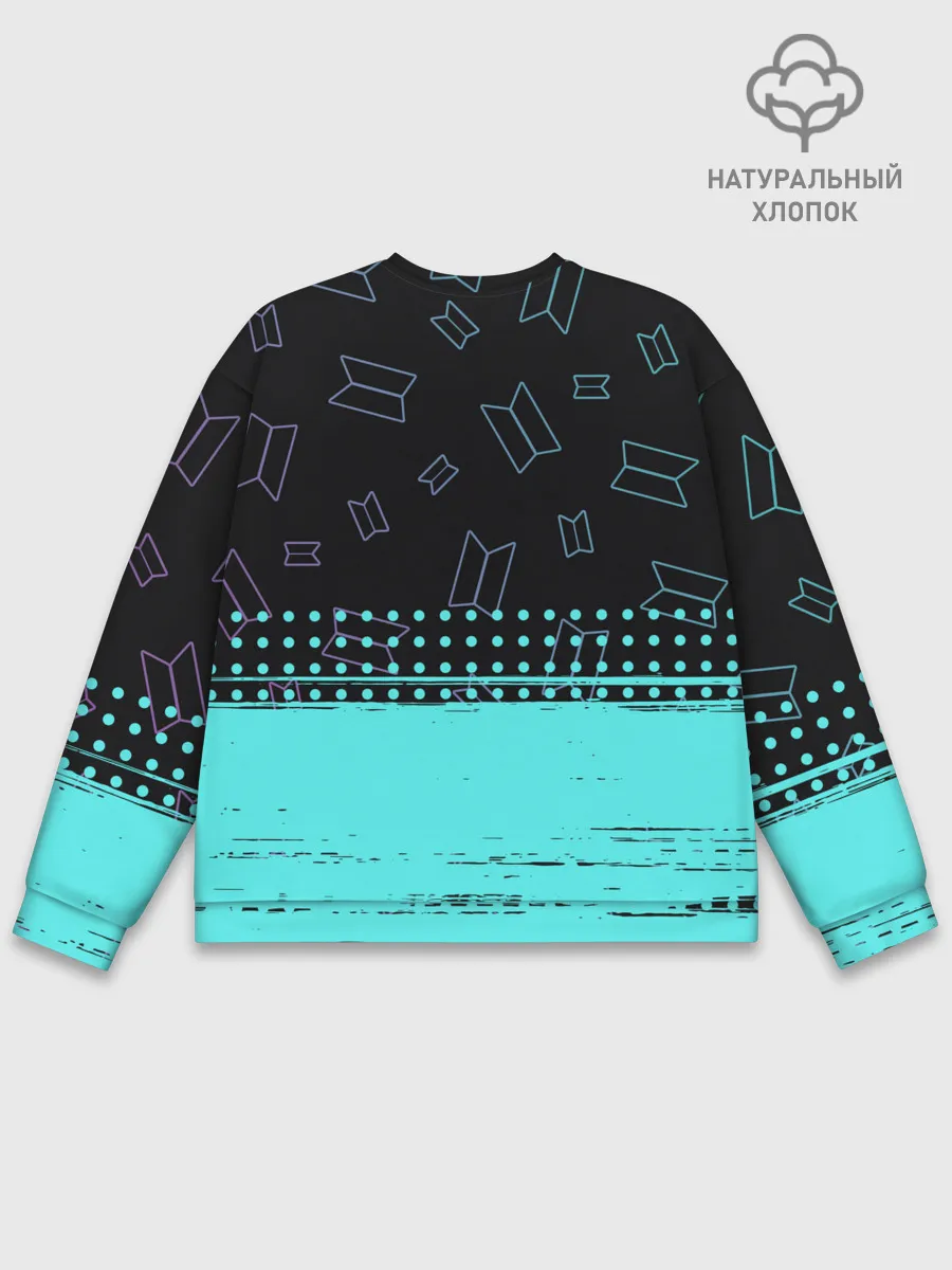 Мужской свитшот базовый / BTS / БТС