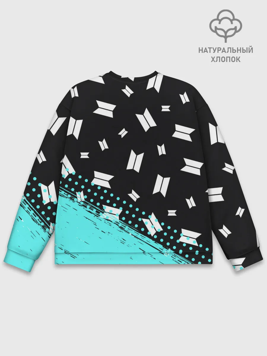 Мужской свитшот базовый / BTS / БТС