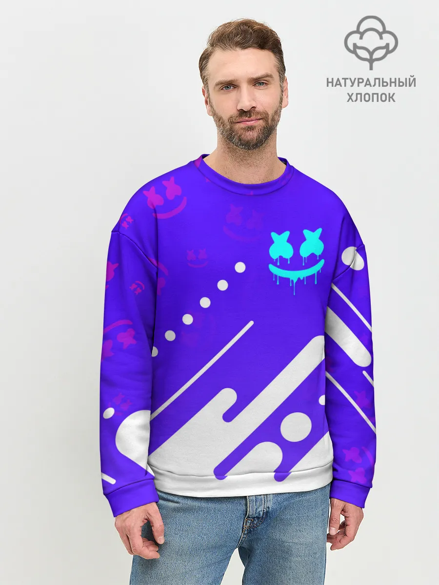 Мужской свитшот базовый / MARSHMELLO / МАРШМЕЛЛОУ