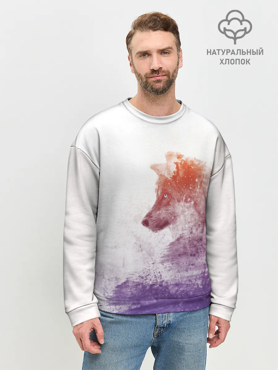 Мужской свитшот базовый / ВОЛК