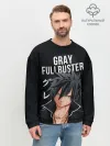 Мужской свитшот базовый / Gray Fullbuster