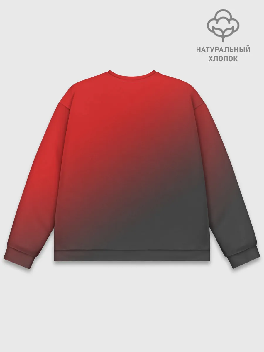 Мужской свитшот базовый / RED