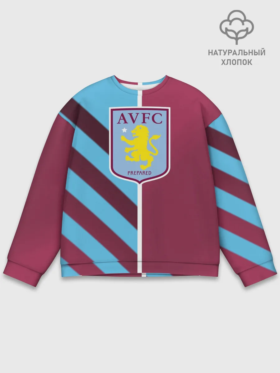 Мужской свитшот базовый / Астон Вилла