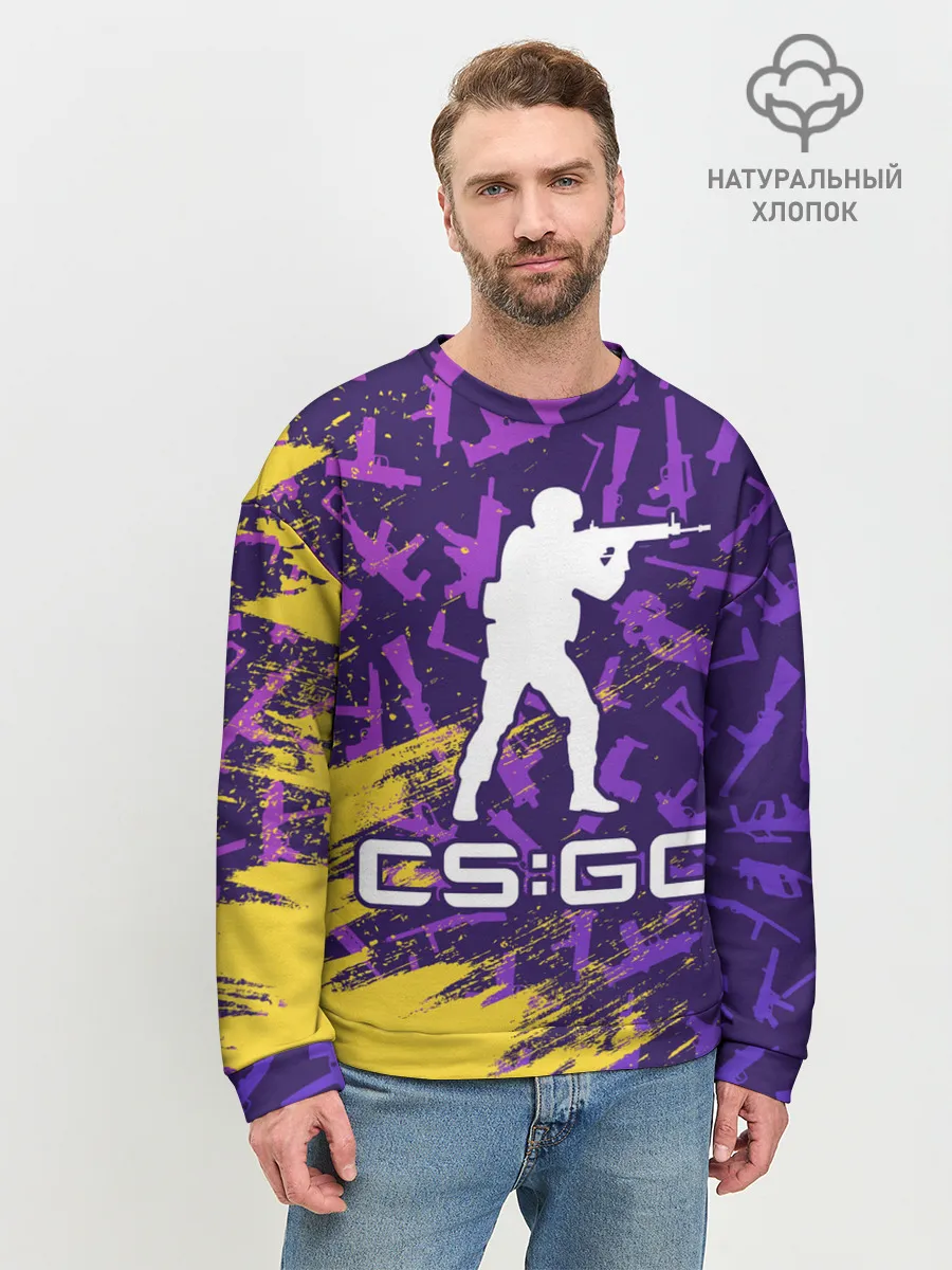 Мужской свитшот базовый / CS GO | КС ГО