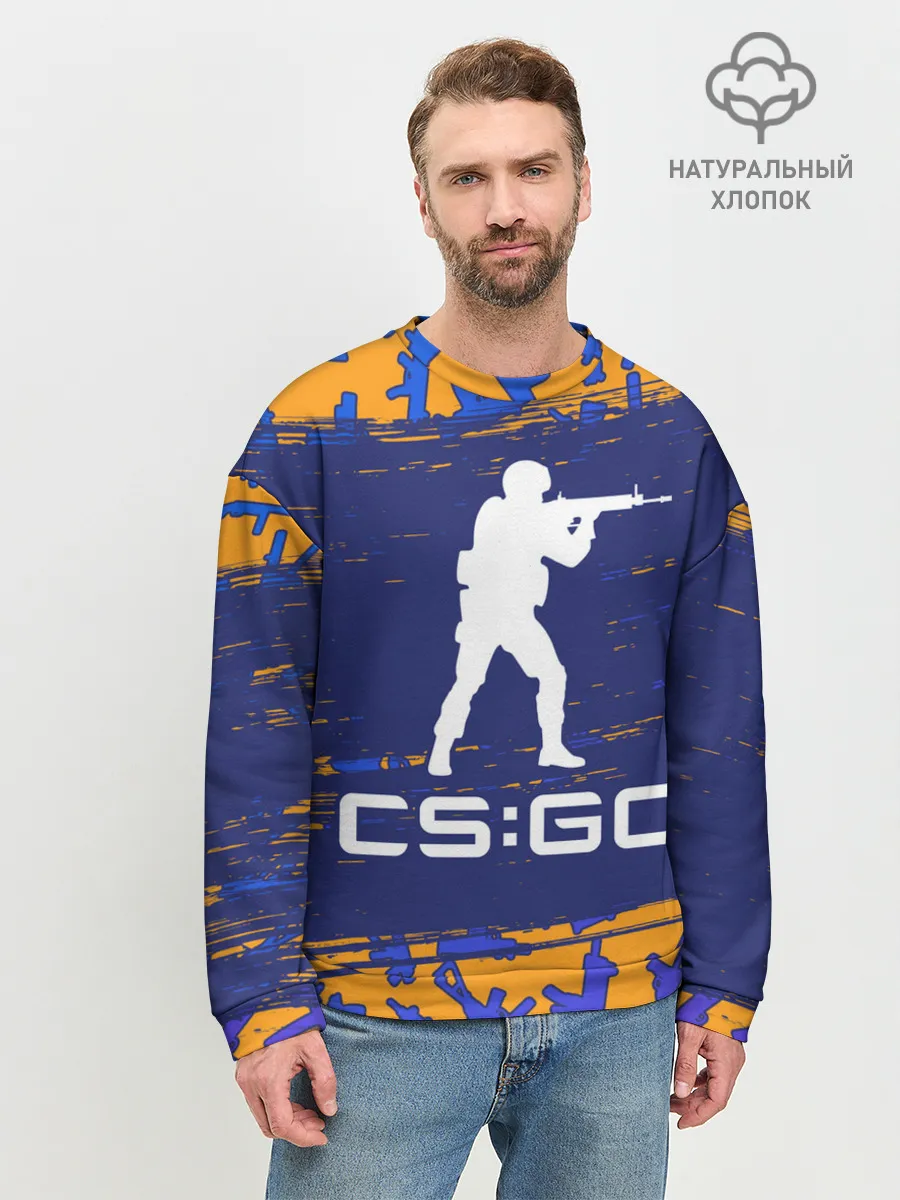 Мужской свитшот базовый / CS GO | КС ГО
