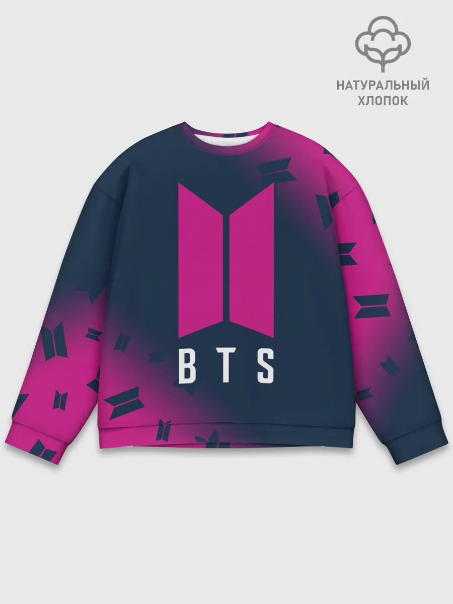 Мужской свитшот базовый / BTS / БТС