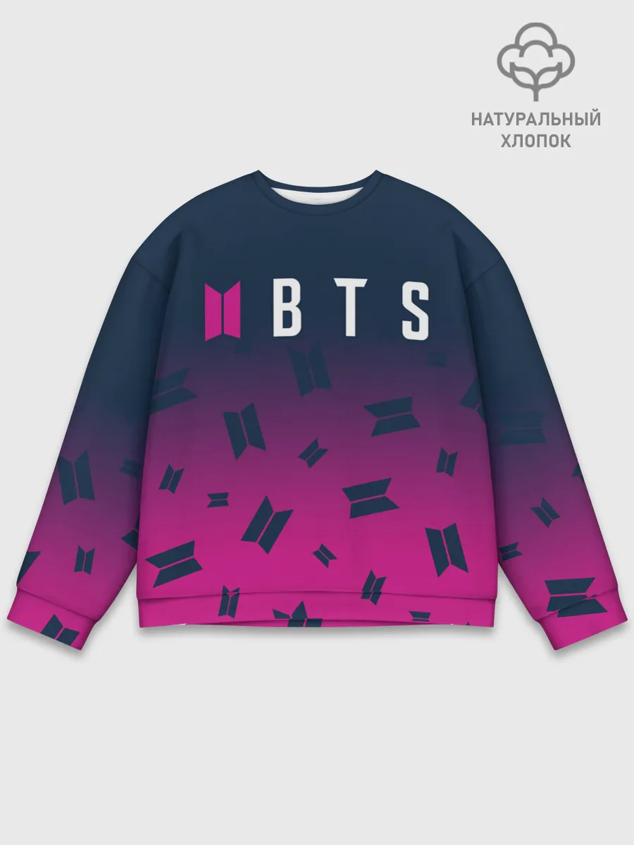 Мужской свитшот базовый / BTS / БТС