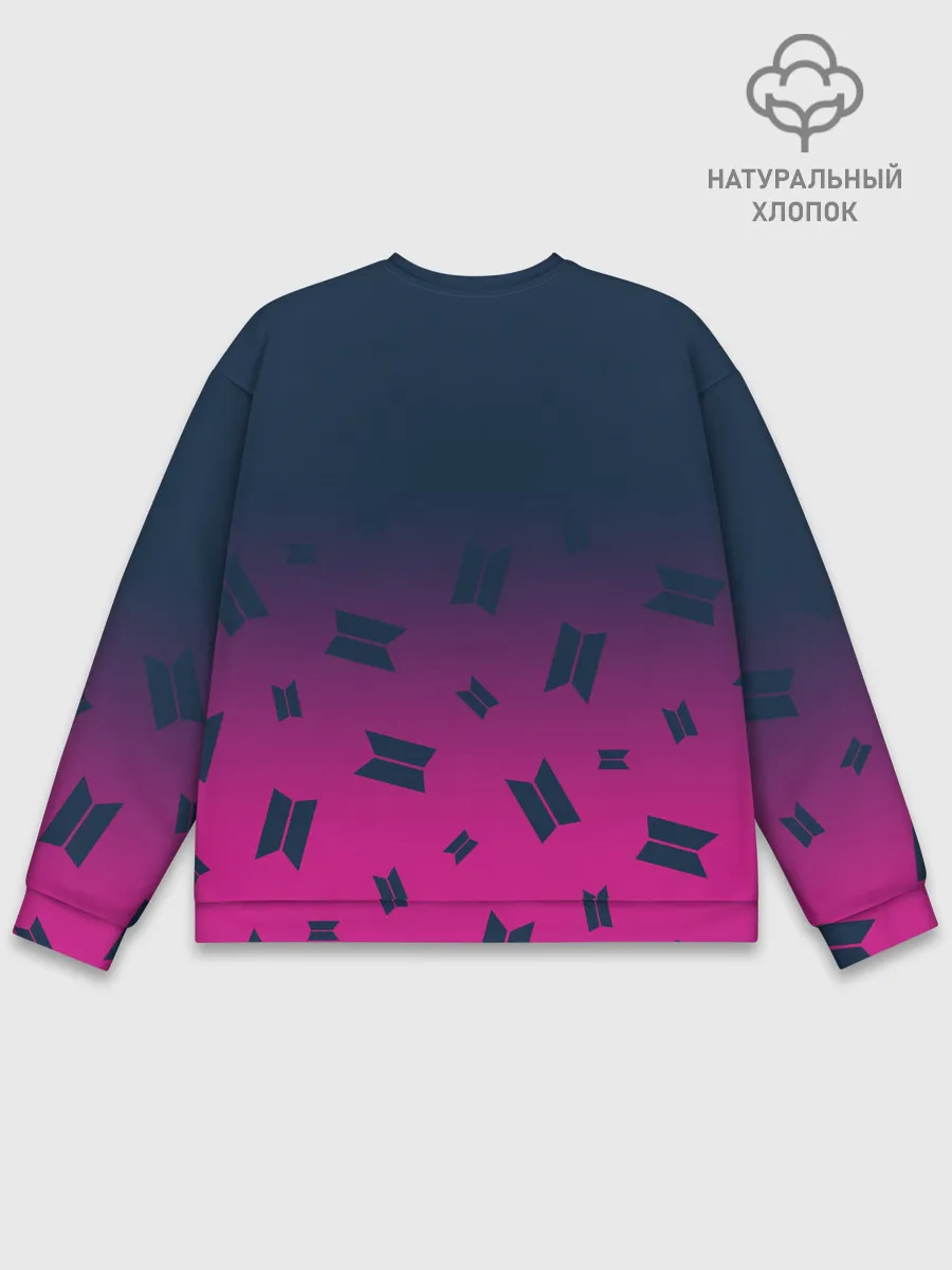 Мужской свитшот базовый / BTS / БТС