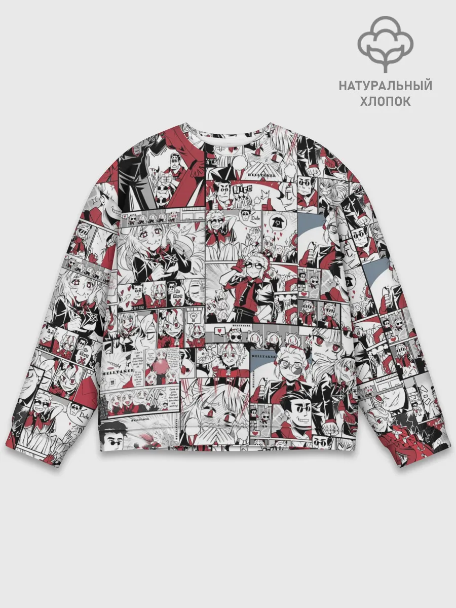 Мужской свитшот базовый / HELLTAKER