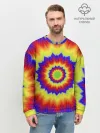 Мужской свитшот базовый / Tie-Dye