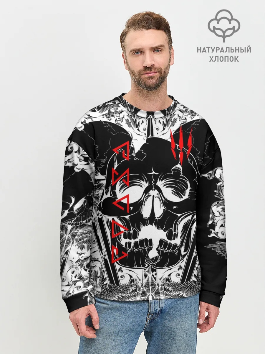 Мужской свитшот базовый / The Witcher