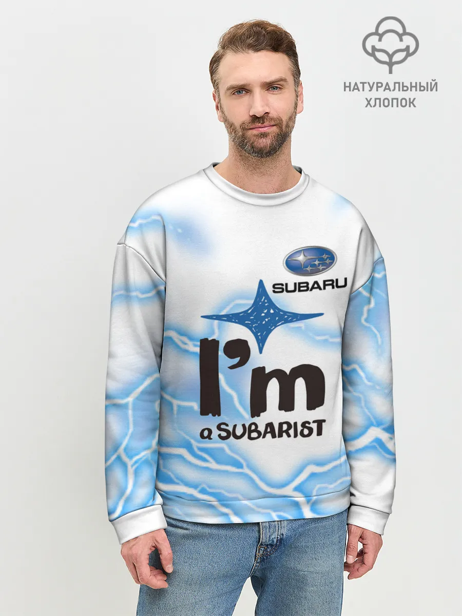 Мужской свитшот базовый / SUBARU