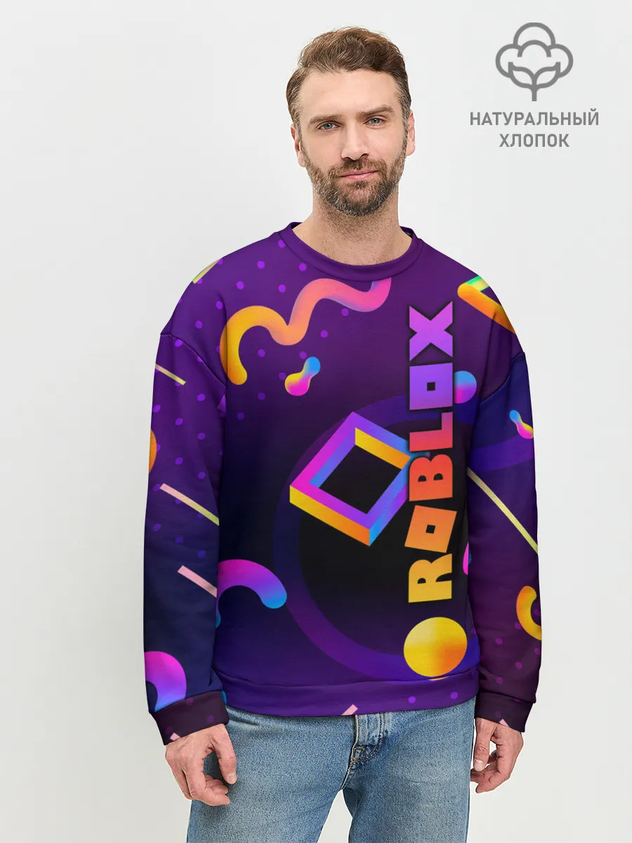 Мужской свитшот базовый / Roblox