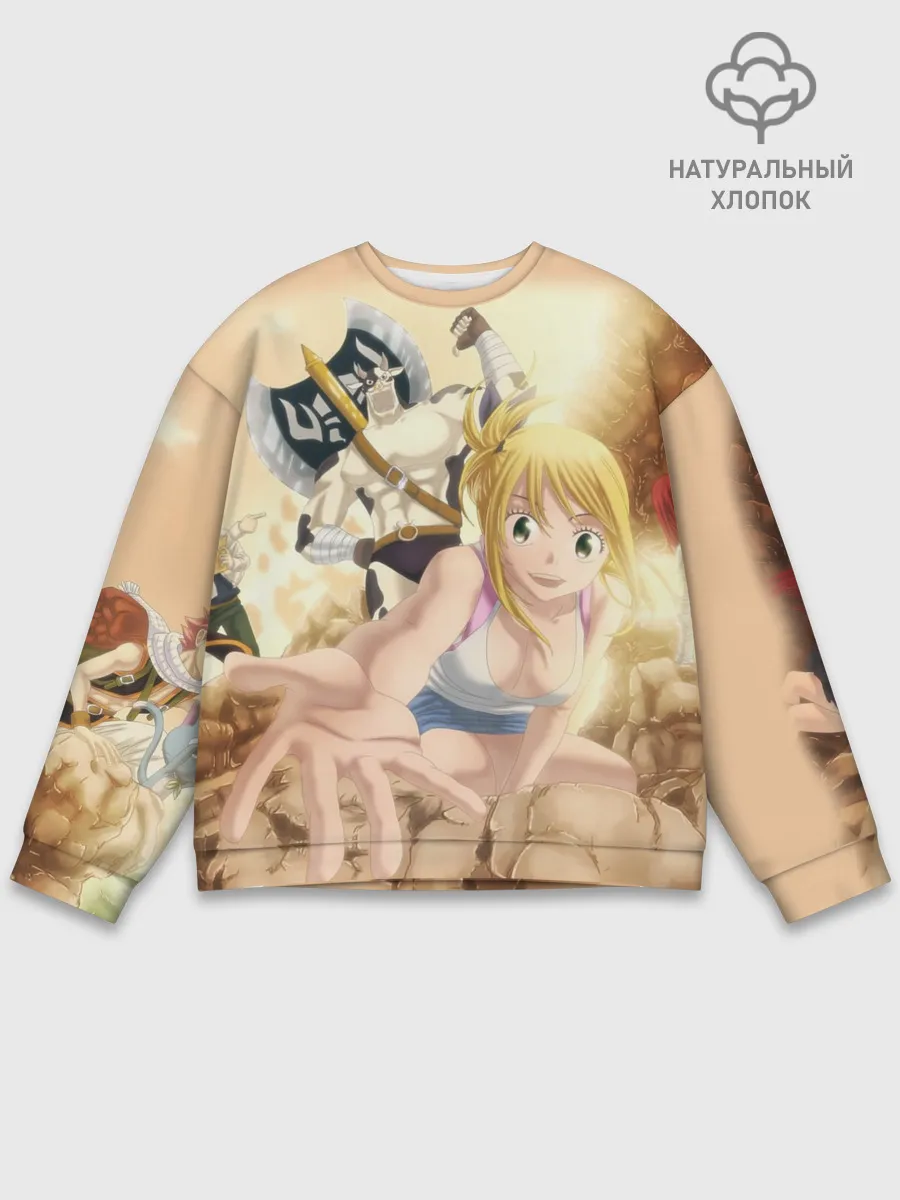 Мужской свитшот базовый / Люси и Телец