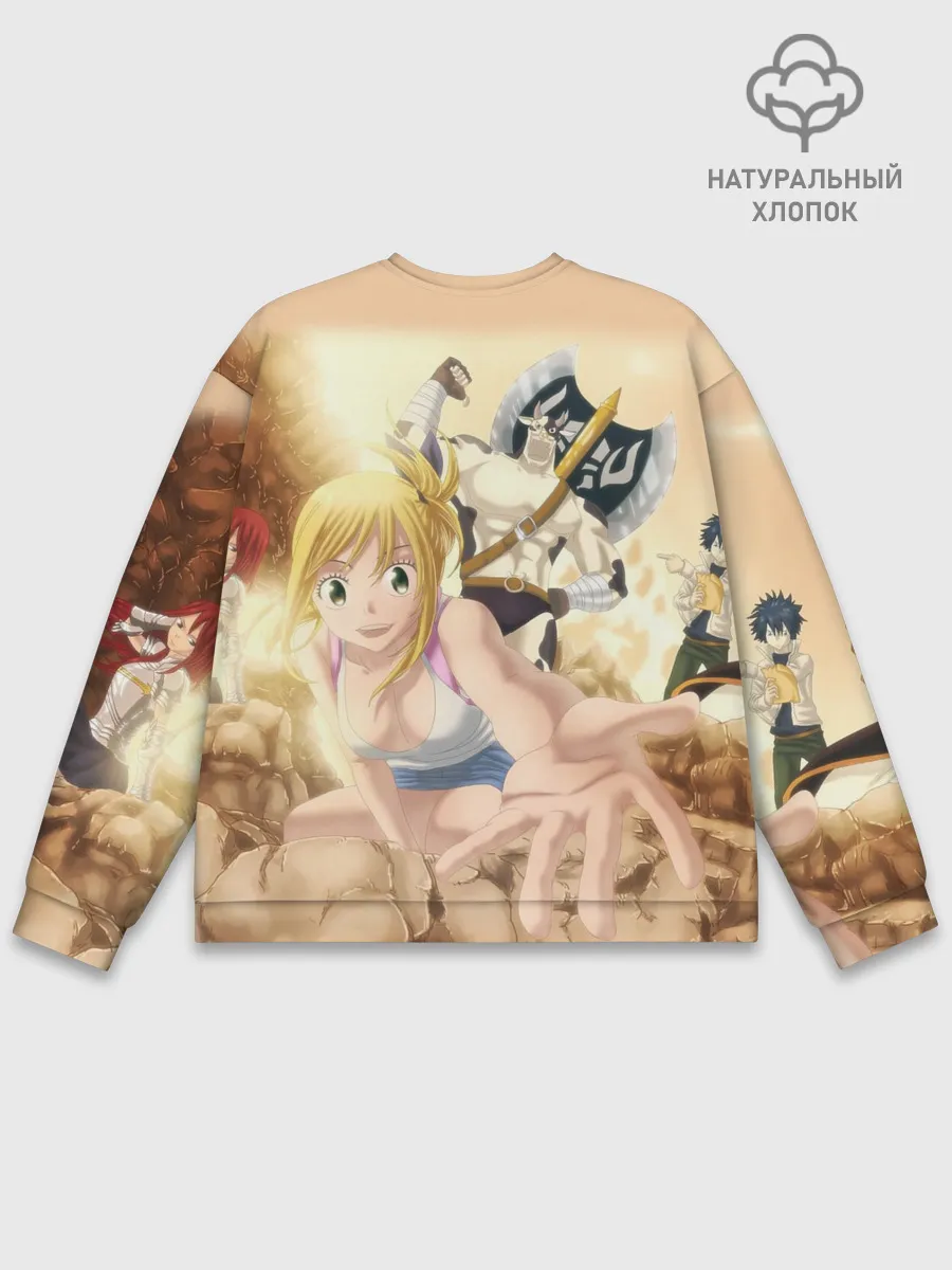 Мужской свитшот базовый / Люси и Телец