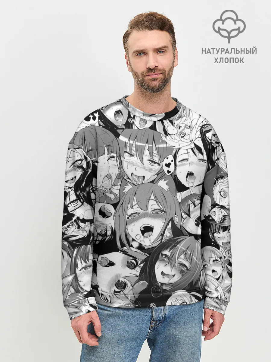 Мужской свитшот базовый / СЕНПАЙ / SENPAI