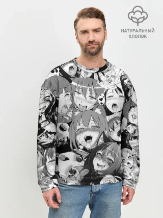 Мужской свитшот базовый / СЕНПАЙ / SENPAI