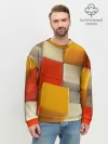 Мужской свитшот базовый / КУБЫ 3D