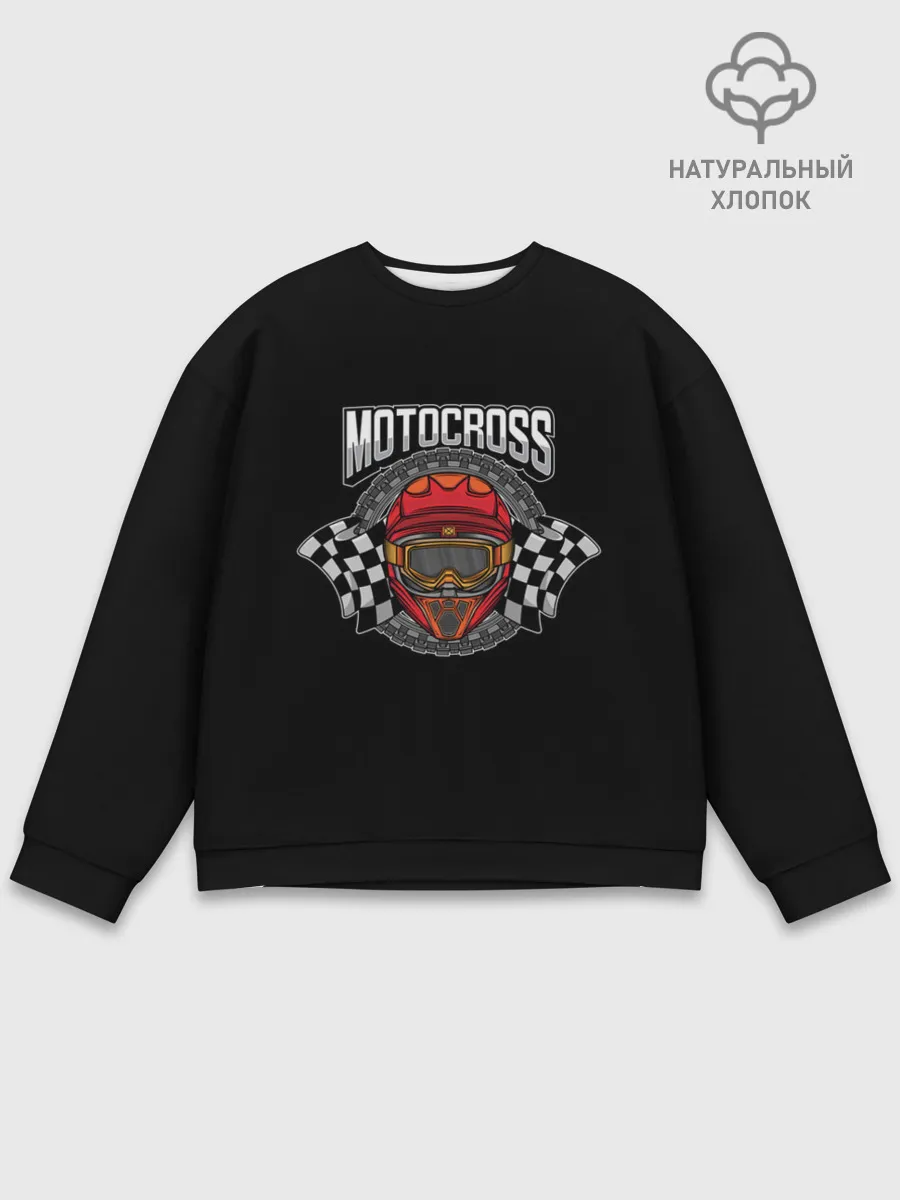 Мужской свитшот базовый / Motocross Champion | Мотокросс