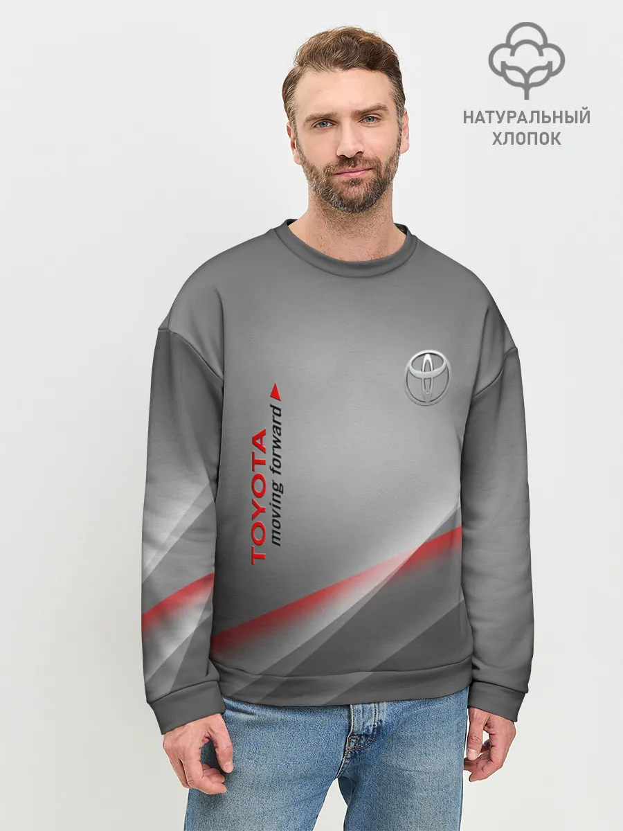 Мужской свитшот базовый / TOYOTA