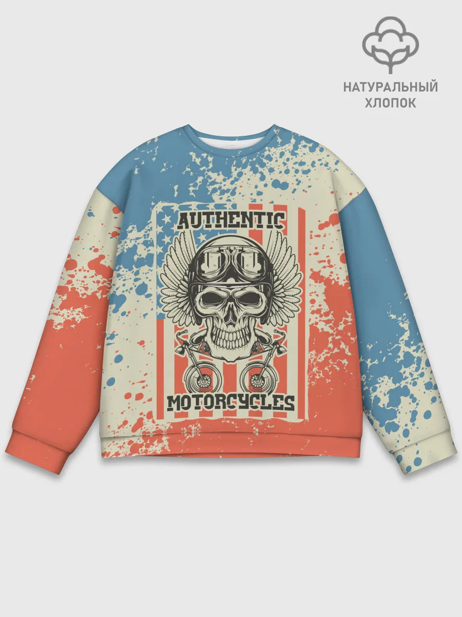 Мужской свитшот базовый / Authentic Motorcycle