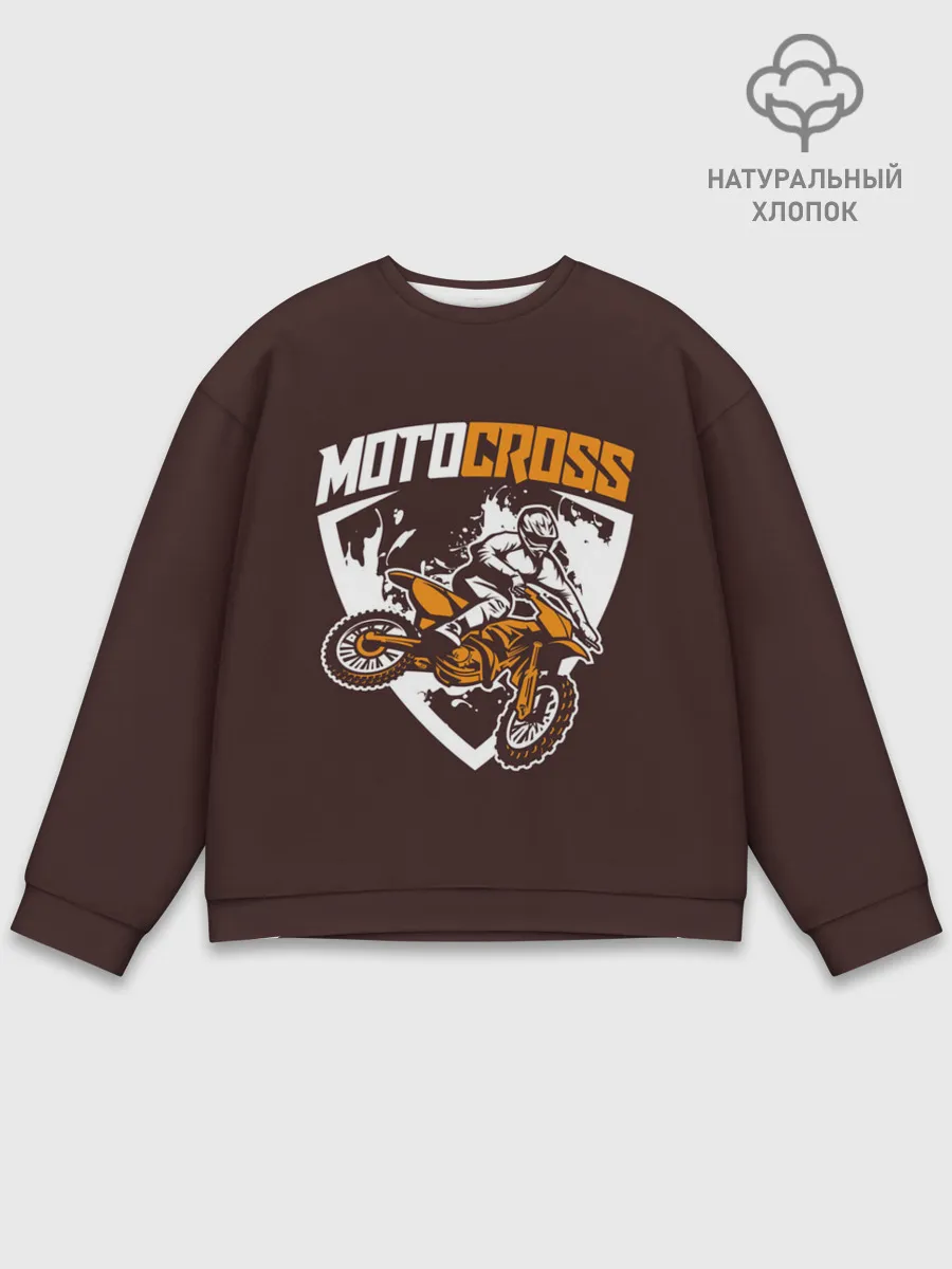 Мужской свитшот базовый / MOTOCROSS | МОТОКРОСС