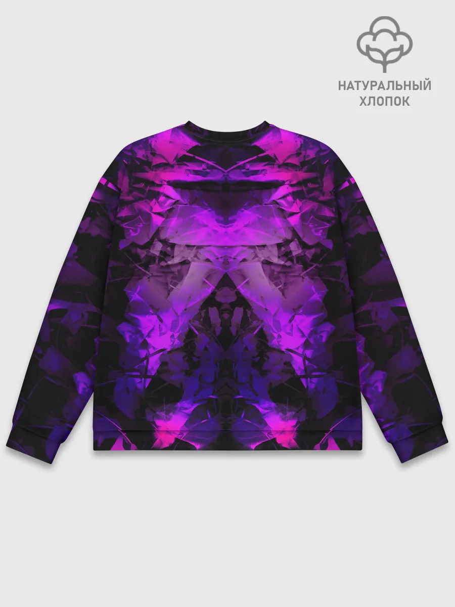 Мужской свитшот базовый / абстракция,пришелиц,космос,100