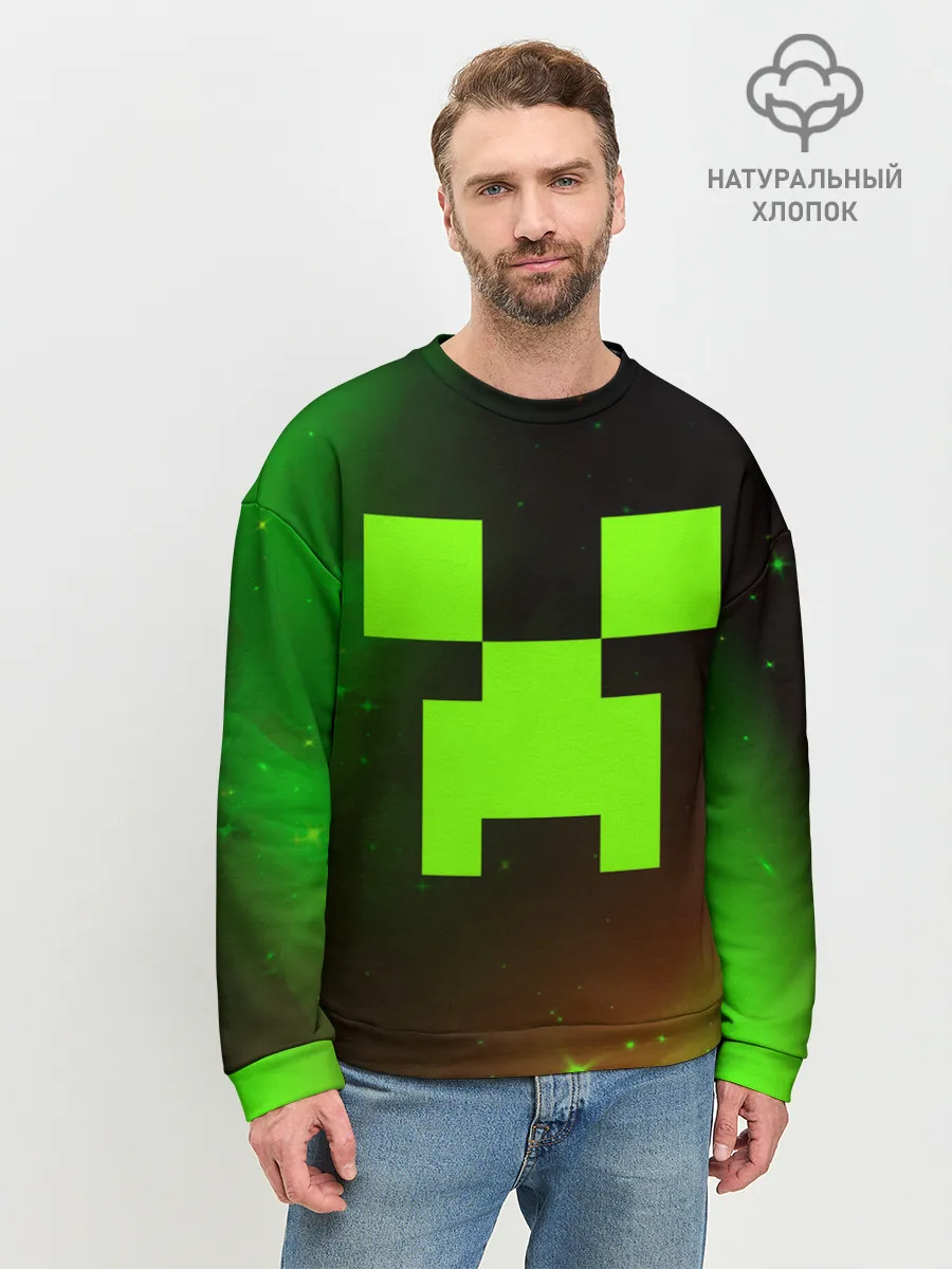 Мужской свитшот базовый / MINECRAFT / МАЙНКРАФТ