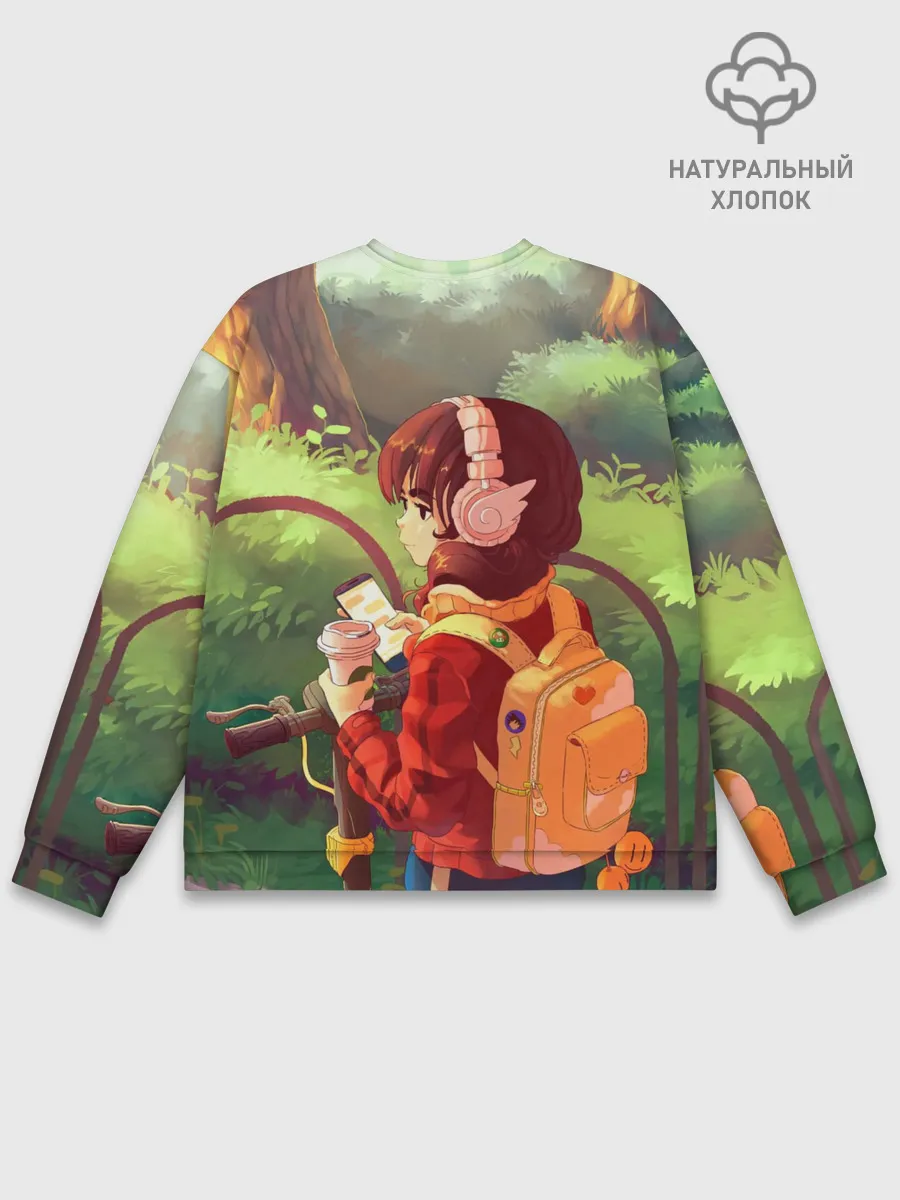 Мужской свитшот базовый / STUDY GIRL