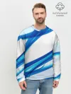 Мужской свитшот базовый / STRIPES BLUE