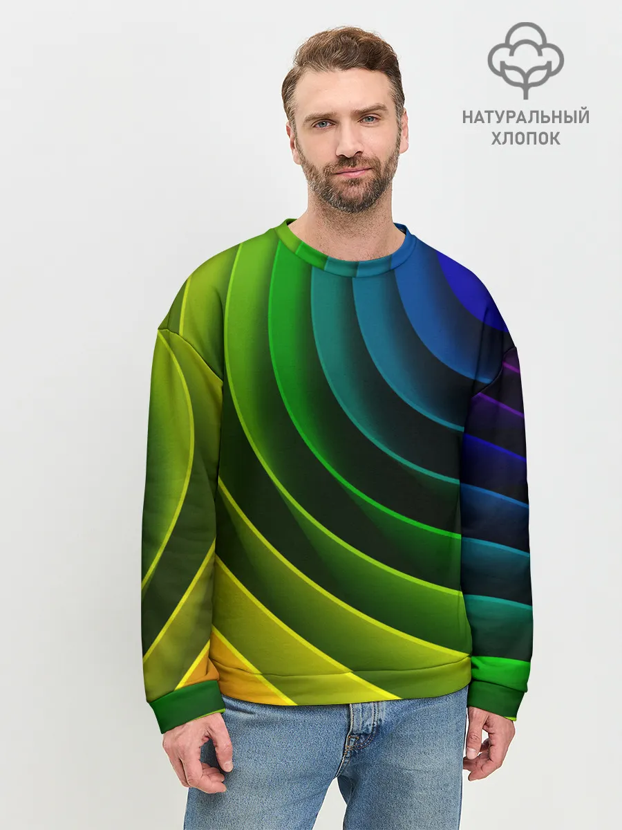 Мужской свитшот базовый / Color