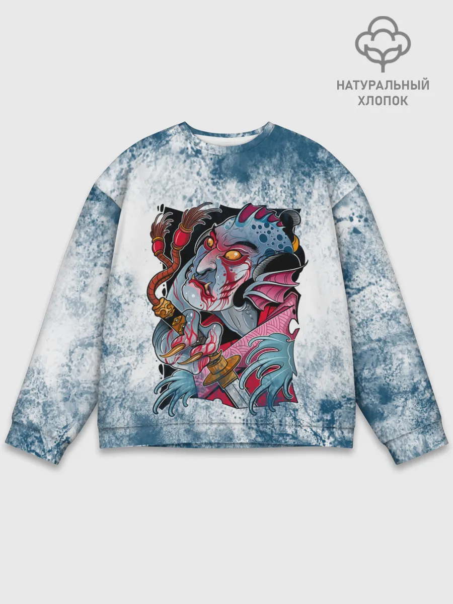 Мужской свитшот базовый / Водяной | Мифология