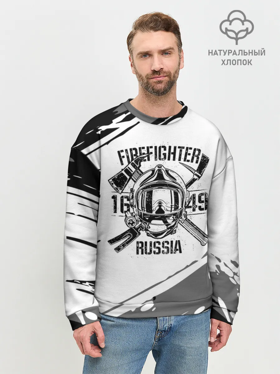 Мужской свитшот базовый / FIREFIGHTER 1649 RUSSIA