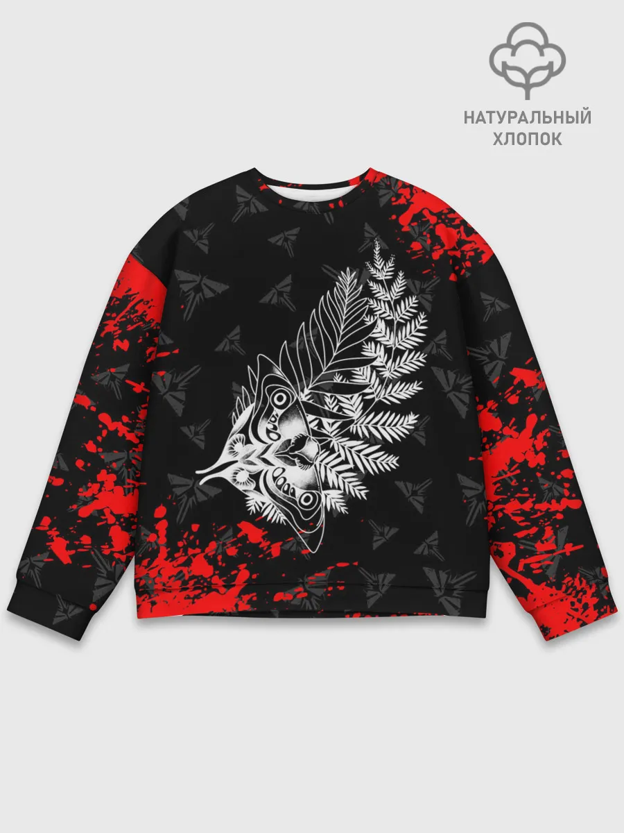 Мужской свитшот базовый / THE LAST OF US 2 ТАТУ ЭЛЛИ