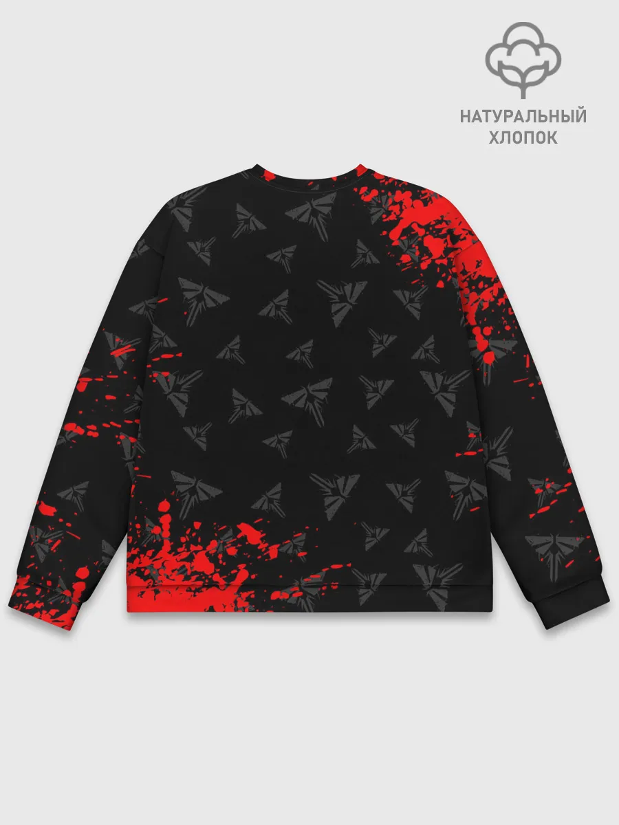 Мужской свитшот базовый / THE LAST OF US 2 ТАТУ ЭЛЛИ