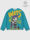 Мужской свитшот базовый / Граффити Wats
