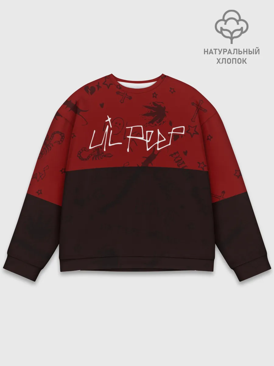 Мужской свитшот базовый / LIL PEEP / ЛИЛ ПИП